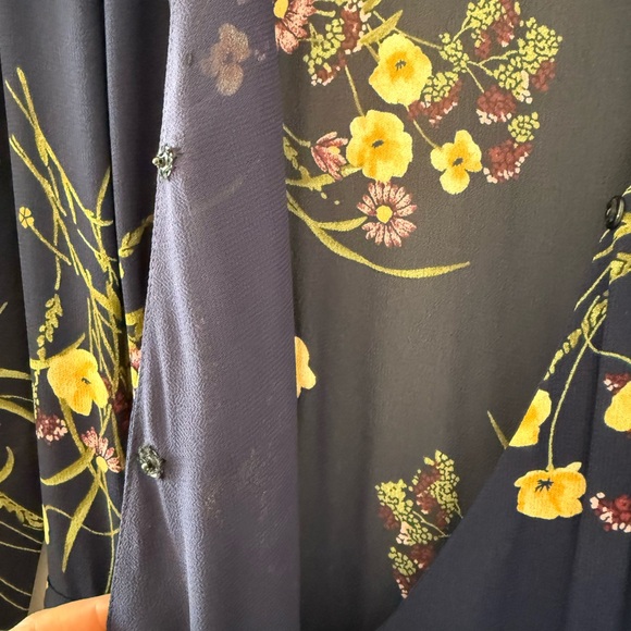 Reformation Navy Floral Dress - Picture 4 of 6